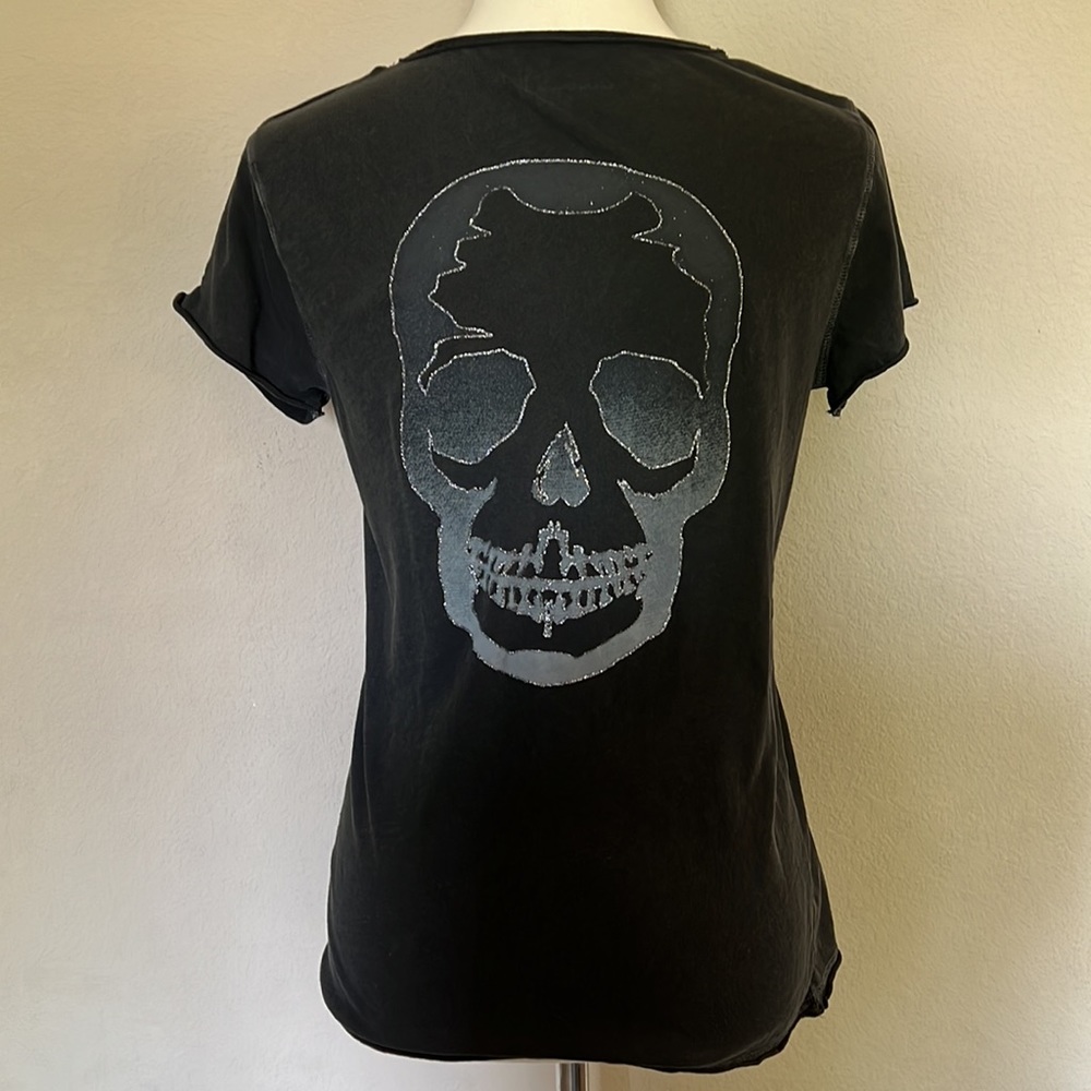 ZADIG & VOLTAIRE Skull Tee - Size M